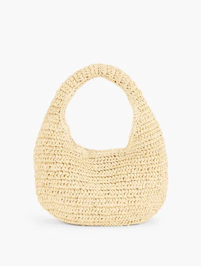HAT ATTACK SHELLY BAG - IVORY - 001 TALBOTS
