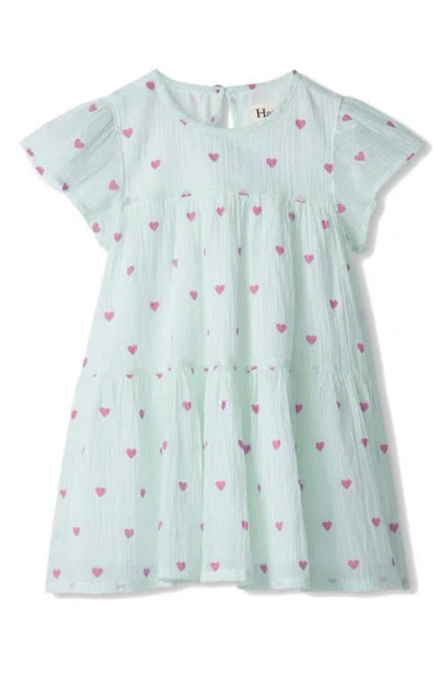 HATLEY HATLEY LITTLE HEARTS COTTON TIERED DRESS