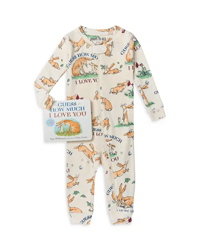 HATLEY UNISEX GUESS HOW MUCH I LOVE YOU BABY COVERALL WITH BOOK - BABY