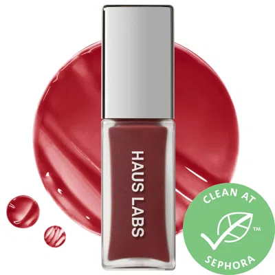 HAUS LABS BY LADY GAGA PHD HYBRID LIP GLAZE PLUMPING GLOSS PERSIMMON 0.25 OZ / FILLSIZESEQUENCE:1