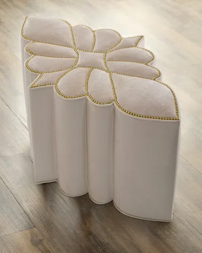 HAUTE HOUSE ELIZABETH SNOW OTTOMAN