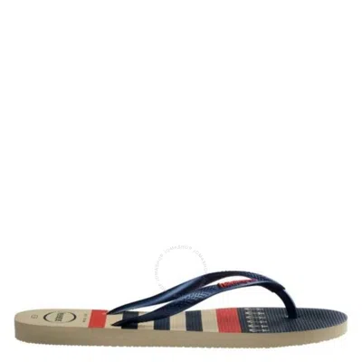 HAVAIANAS HAVAIANAS NAUTICAL SLIM STRIPE FLIP FLOPS