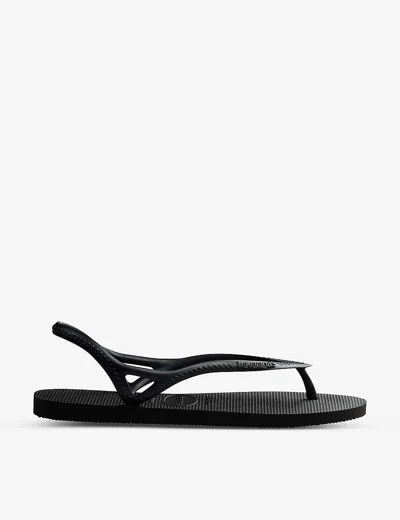 HAVAIANAS WOMENS HAVAIANAS SUNNY II SLINGBACK RUBBER SANDALS