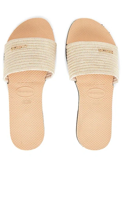 HAVAIANAS YOU MALTA METALLIC SANDAL