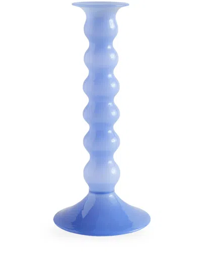 HAY WAVY LARGE CANDLE HOLDER