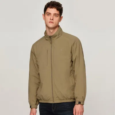 HAZZYS HAZZYS 【挺括立领】男装24秋季新款简约宽松夹克休闲外套潮