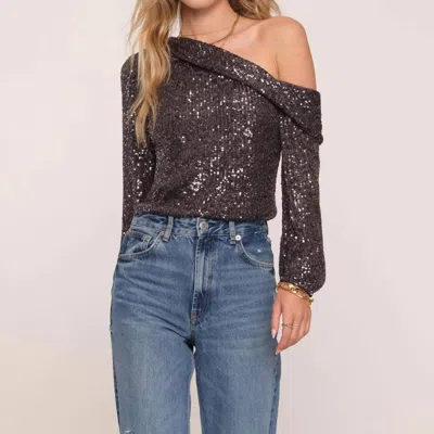 HEARTLOOM CASSIE TOP IN STEEL