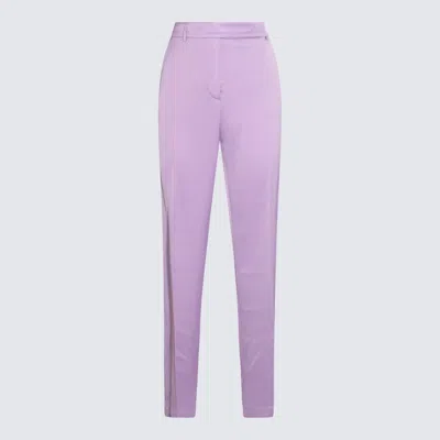 HEBE STUDIO HEBE STUDIO LILAC VISCOSE THE LOVER PANTS