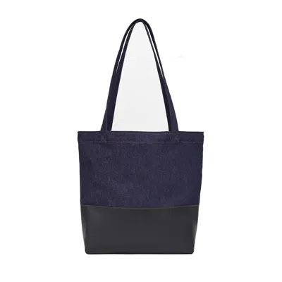 HEGARTY BLUE WOMENS SELVEDGE DENIM TOTE BAG