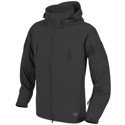 HELIKON-TEX HELIKON TROOPER JACKE SOFT SHELL HERREN KAPUZEN WIND WASSERDICHT WANDERN SCHWARZ
