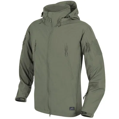 HELIKON-TEX HELIKON TROOPER SOFTSHELL HERREN KAPUZENJACKE WASSERDICHT WANDERN ALPHA GRÜN