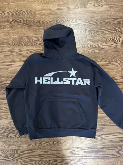 HELLSTAR BLACK LOGO HOODIE