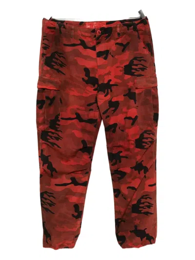 HELLSTAR EMBROIDERED-LOGO TROUSERS