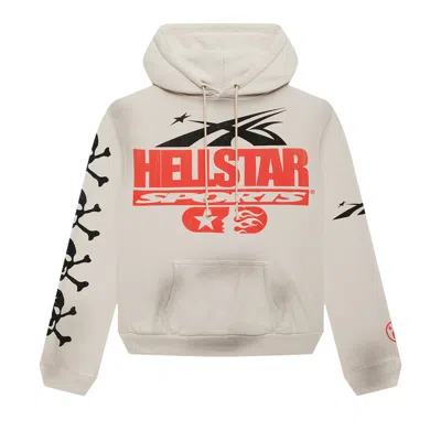 HELLSTAR HELLSTAR IF YOU DONT LIKE US BEAT US HOODIE 'WHITE'