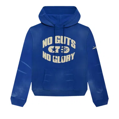 HELLSTAR HELLSTAR NO GUTS NO GLORY! HOODIE 'BLUE'
