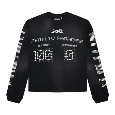 HELLSTAR HELLSTAR SCOREBOARD LONG-SLEEVE T-SHIRT 'BLACK'