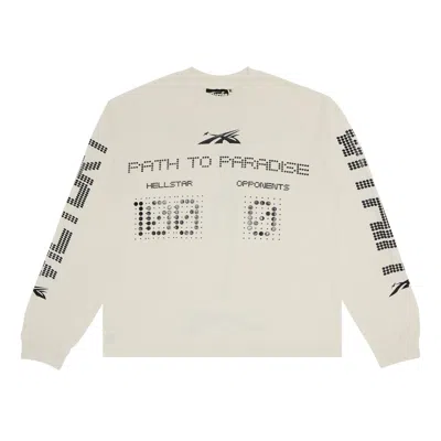 HELLSTAR HELLSTAR SCOREBOARD LONG-SLEEVE T-SHIRT 'WHITE'