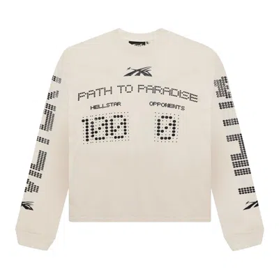 HELLSTAR HELLSTAR SCOREBOARD LONG-SLEEVE TEE 'WHITE'