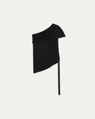 HELMUT LANG ASYMMETRIC PROTECTION TOP