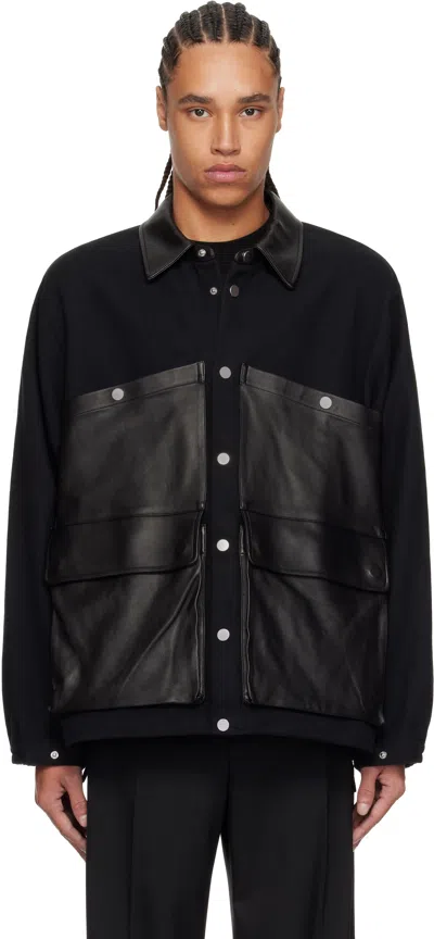 HELMUT LANG BLACK HUNTING JACKET