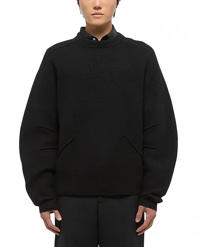 HELMUT LANG BOILED WOOL SWEATER