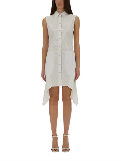 HELMUT LANG BUSTIER SHIRT DRESS