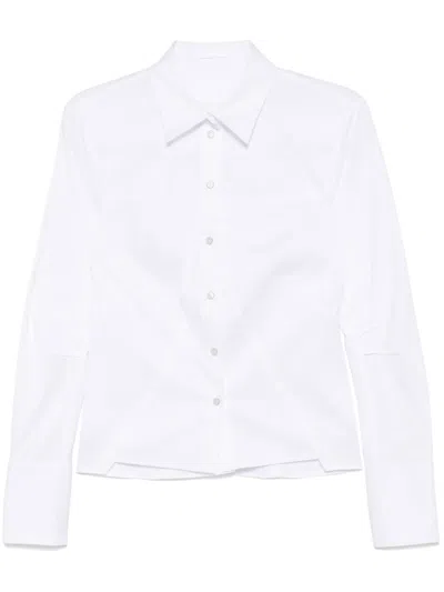 HELMUT LANG BUSTIER-STYLE SHIRT