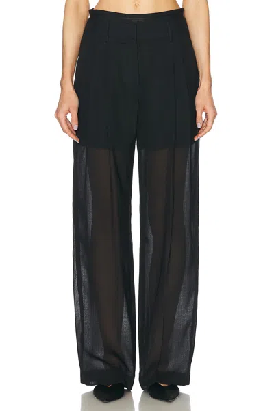 HELMUT LANG DOUBLE PLEATED PANT