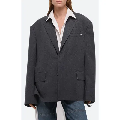 HELMUT LANG HELMUT LANG DRIVER WOOL BLEND BLAZER