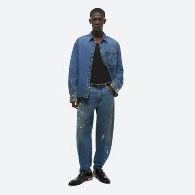 HELMUT LANG PAINTED DENIM SHIRT