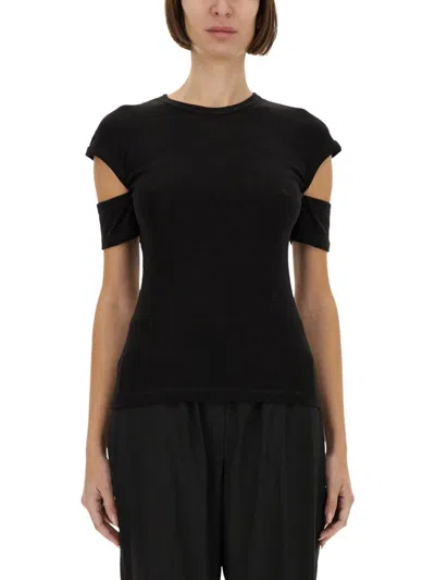 HELMUT LANG HELMUT LANG "SLASHED SHRUNKEN" T-SHIRT