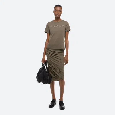 HELMUT LANG SLIM LOGO TEE