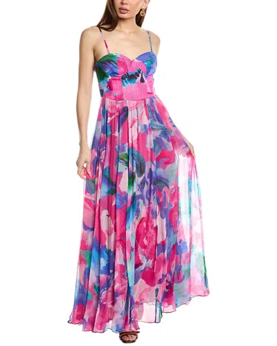 HEMANT & NANDITA HEMANT & NANDITA CORSETED MAXI DRESS