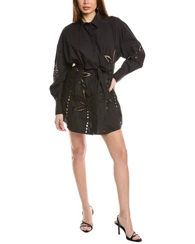 HEMANT & NANDITA HEMANT & NANDITA OVERSIZED EYELET SHIRT