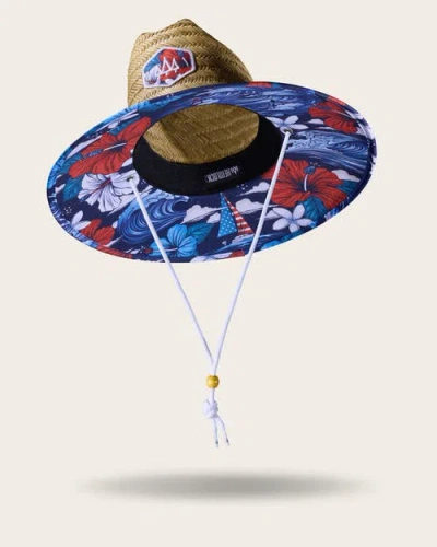 HEMLOCK HEMLOCK MIDWAY STRAW LIFEGUARD HAT