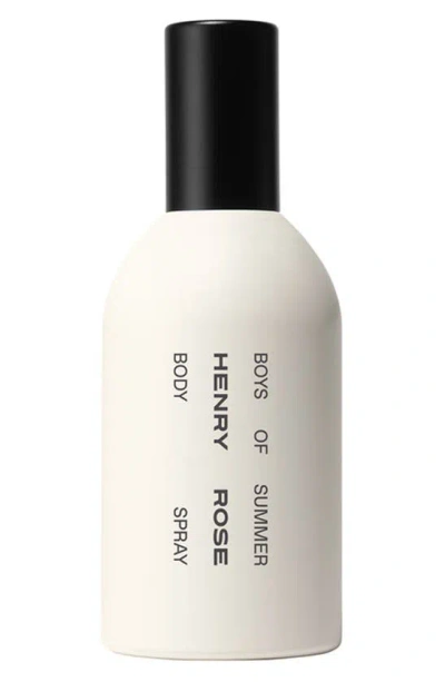 HENRY ROSE HENRY ROSE BOYS OF SUMMER BODY SPRAY