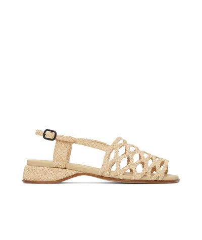 HEREU ALZIRA RAFFIA SANDALS