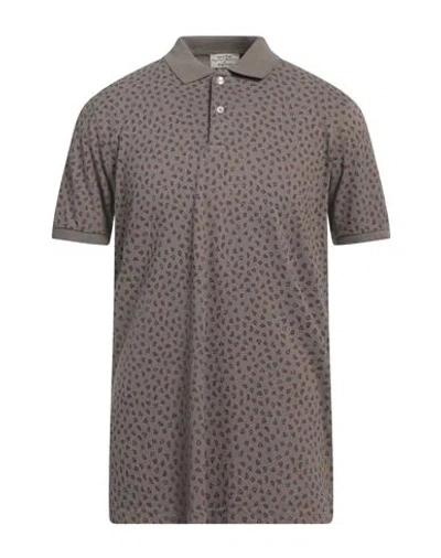 HERITAGE HERITAGE MAN POLO SHIRT KHAKI SIZE 46 COTTON