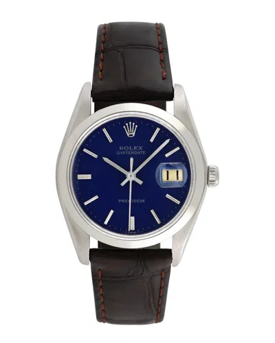 HERITAGE ROLEX ROLEX MEN'S OYSTERDATE WATCH, CIRCA 1960S/1970S (PRE-LOVED)