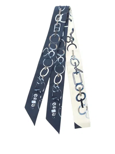 HERMES 1920 DO RE BOUCLES TWILLY SCARF