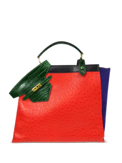 HERMES 1998 HIMALAYA SYMBIOSE 43 ハンドバッグ