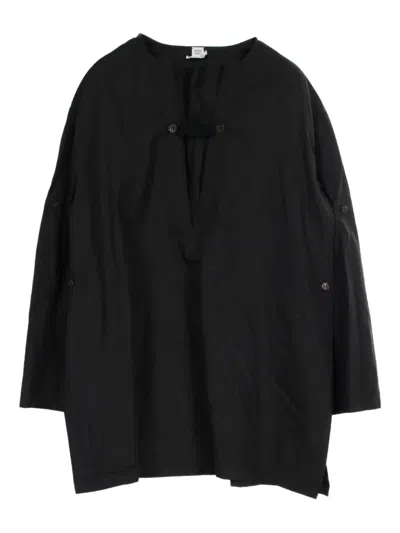 HERMES 2010S BUTTONED COTTON DRESS