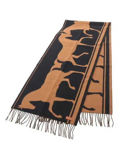 HERMES 2020 TETE A QUEUE SCARF