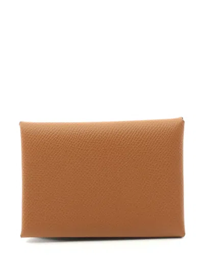 HERMES 2024 CALVI DUO CARD HOLDER