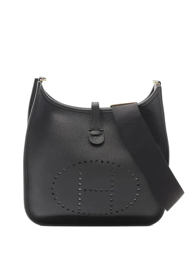 HERMES 2024 EVELYN 3 TROYES PM CLEMENCE LEATHER SHOULDER BAG