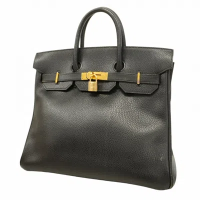 HERMES ARDENNES LEATHER HANDBAG (PRE-OWNED)