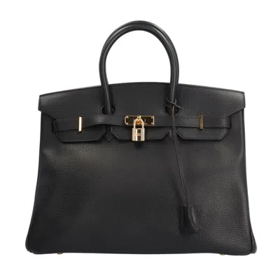 HERMES ARDENNES LEATHER HANDBAG (PRE-OWNED)