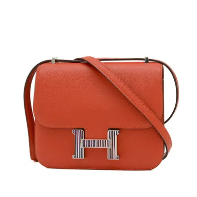 HERMES CAPUCINE COLOR SHOULDER BAG (PRE-OWNED)