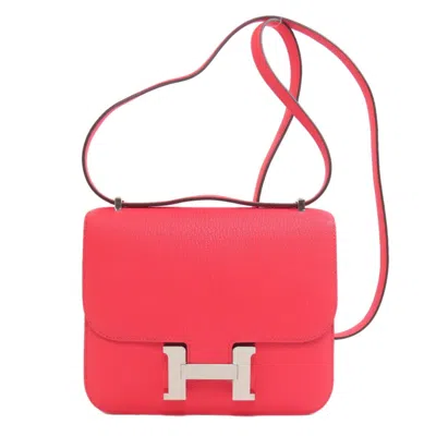 HERMES CHEVRE LEATHER SHOULDER BAG (PRE-OWNED)