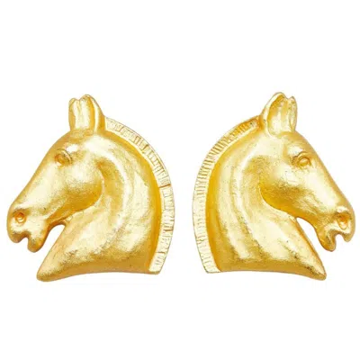 HERMES CLIP EARRINGS (PRE-OWNED)